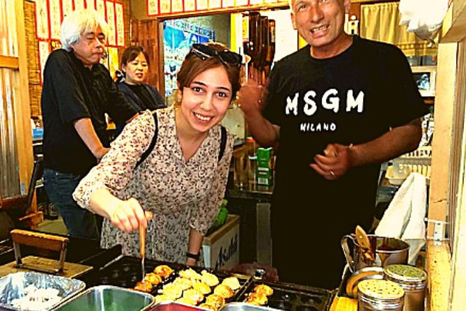 Osaka Food Tour: 13 Dishes at 5 Local Eateries - Arriving at DAIICHI Honten and Getting Your Osaka Night Moving