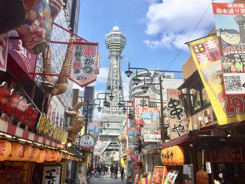 Osaka: Full-Day Private Guided Tour of the Historical City - Osaka Castle for samurai-era context, plus what to notice while you walk