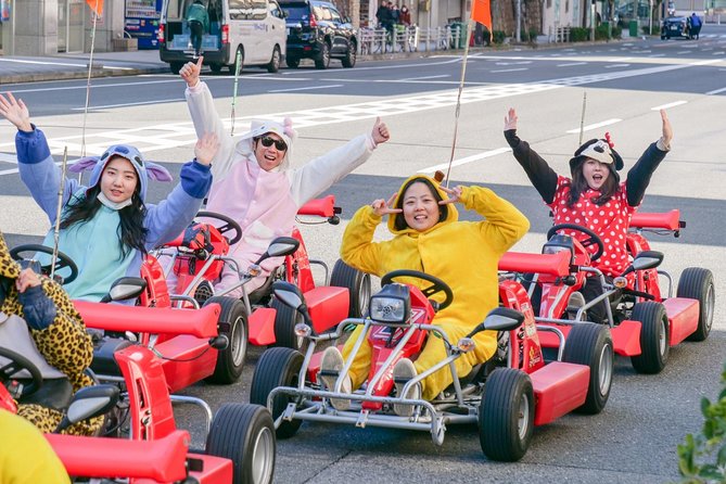 Osaka Go Karting Tour with Funny Costume - Quick hits before you ride