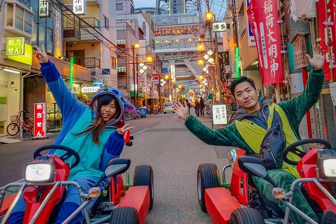Osaka Go Karting Tour with Funny Costume - Picking your costume and feeling the Osaka spotlight