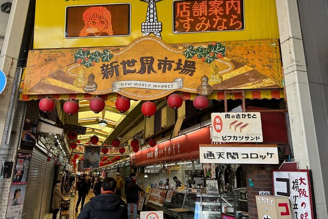 Osaka Highlights Walking Tour: Castle, Dotonbori & Hidden Gems - Tsutenkaku and Shinsekai, Retro Osaka to Finish the Day