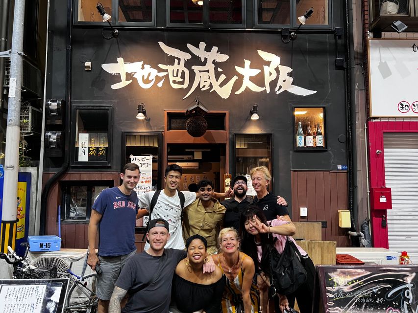 Osaka: Izakaya Bars Guided Walking Tour - Takoyaki, sake explanations, and the “why” behind your drink