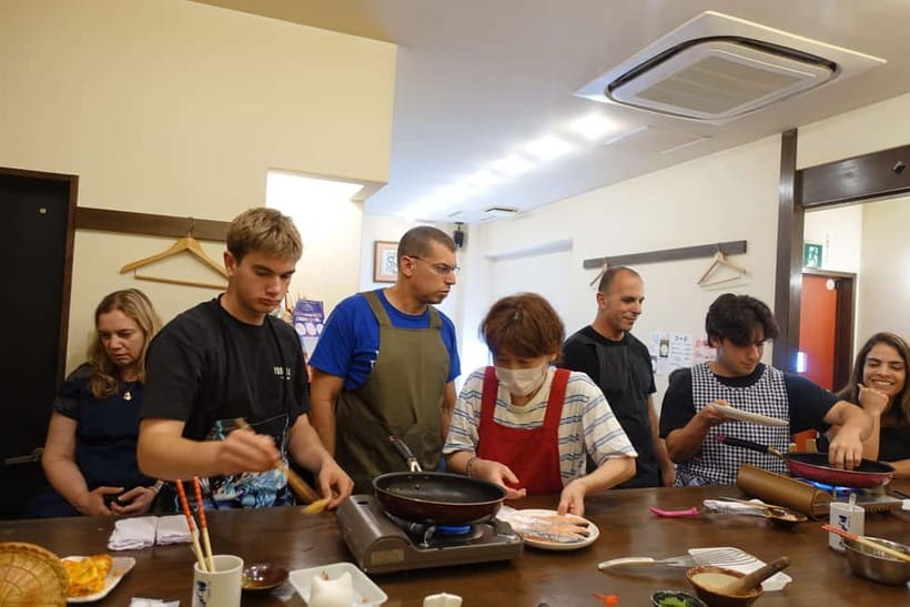 Osaka: Japanese Cooking Class with Matcha Experience - Inside the kitchen: chef-led cooking with question-friendly pacing
