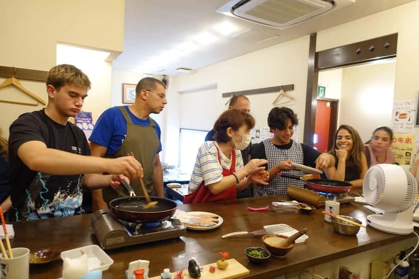 Osaka: Japanese Cooking Class with Matcha Experience - What is included, and what you should plan for