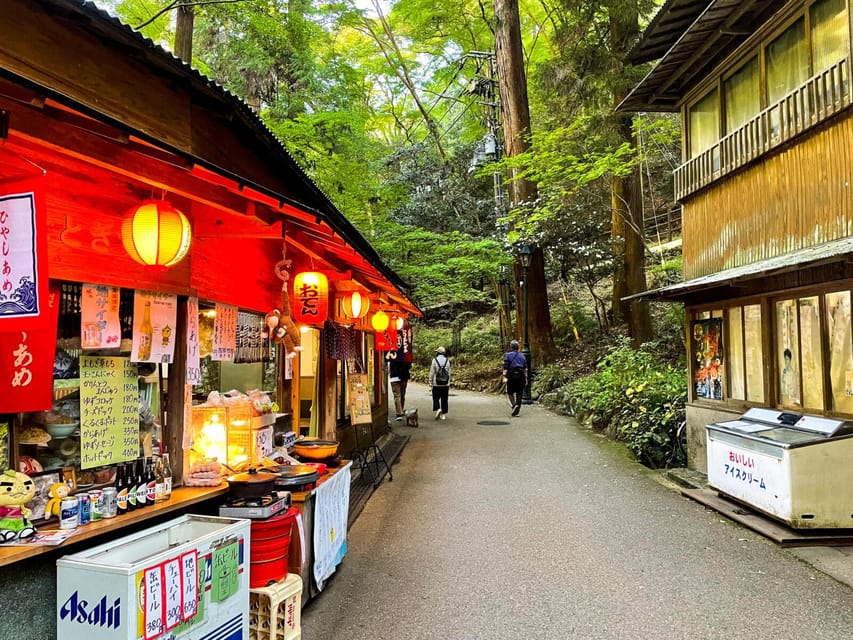 Osaka: Minoh, Katsuoji Temple, & Minoh Falls Full-day Tour - Ryuan-ji and the park walk back toward the station
