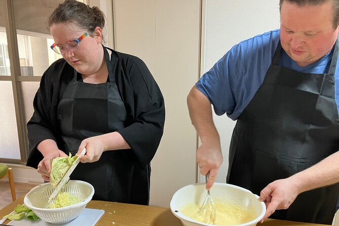 Osaka Okonomiyaki Cooking Class "Learn here and make it at home" - Inside WashokuYanen’s Kitchen: Small Group, Lots of Guidance