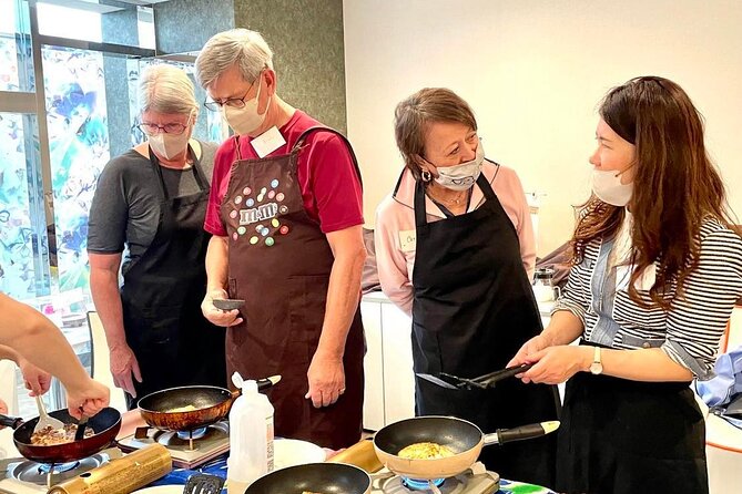 Osaka Okonomiyaki Cooking Experience! - The hostel kitchen setup, and what it means for your experience