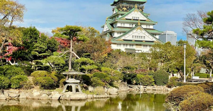 Osaka: Osaka Castle - Tsuruhashi - Tennoji (Spanish Guide) - Shitennoji Stop: A Break Between Castle Grandeur and Tennoji Energy