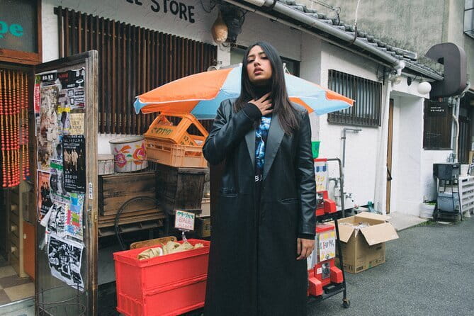 Osaka Photo Walk – Mini Tour Through Hidden Streets & Local Vibes - Entering Nakazakicho: quiet lanes and retro scenes