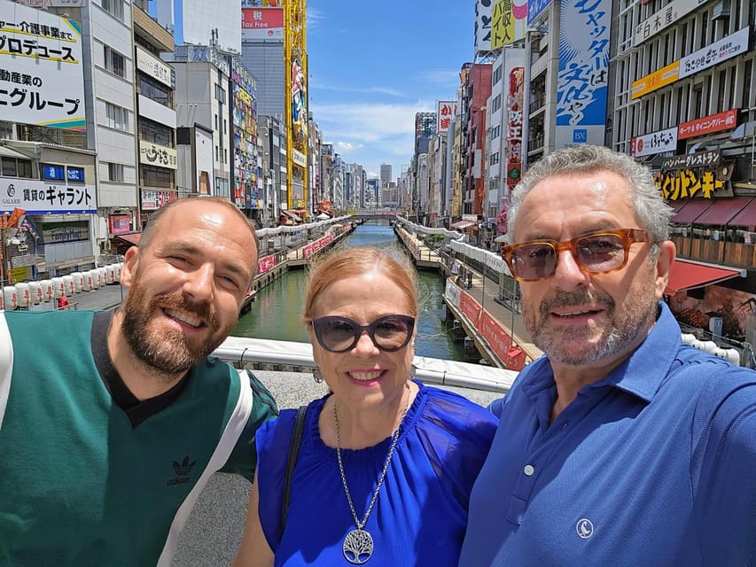 Osaka: Private 4/5/6h Tour For Cruise Ship Passengers - Dotonbori Running Man time, street-level Osaka you can actually use