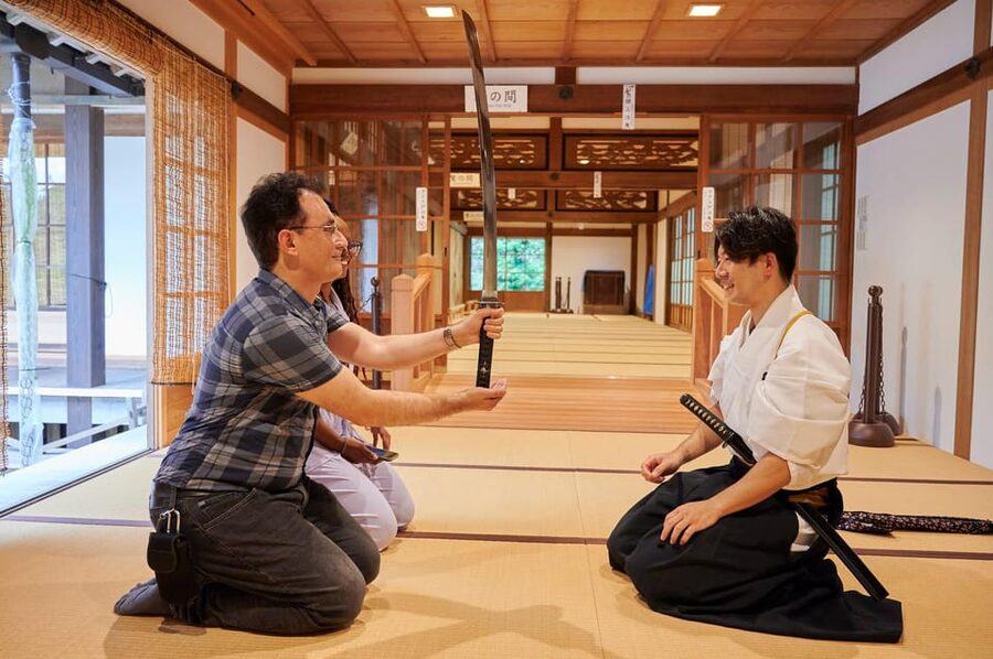 Osaka: Private Samurai Experience - Train with Sword Master - Where the Samurai Training Happens, Ryuan-ji or Saiko-ji Temple