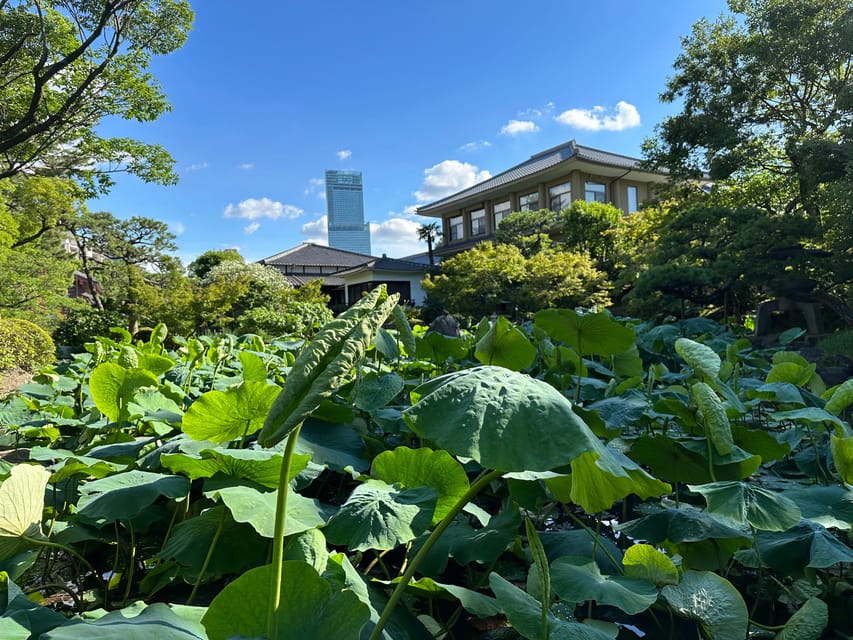 Osaka: Private Tour of Shitennoji, Osaka's Oldest Temple - Honbou Japanese Garden: where the visit slows down for a reason