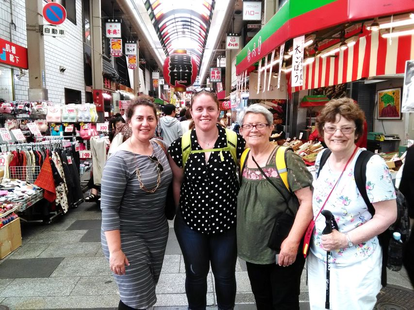 Osaka Private Tour with Government-Licensed Guide - Kuromon Ichiba Market: snack strategy with a guide in your pocket