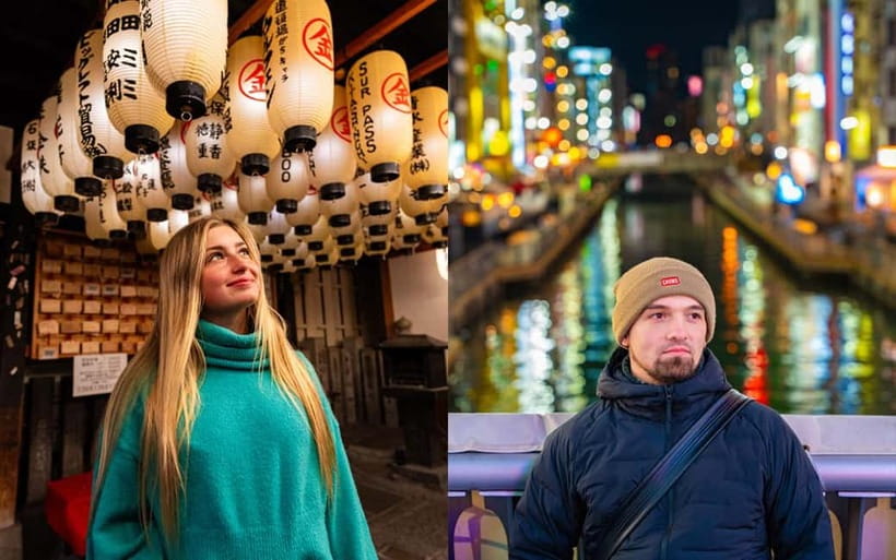 Osaka: Private Vibrant Nighttime Photoshoot (Dotonbori) - Dotonbori at night, why the camera work actually matters