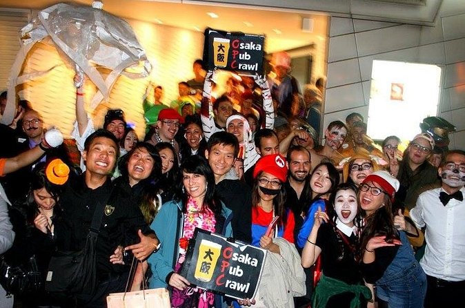 Osaka Pub Crawl and Nightlife Tour - The Club Finale: Entry Included, Door Drink Required