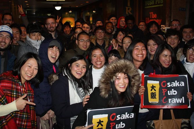 Osaka Pub Crawl and Nightlife Tour - Hosts Who Make It Fun: Tony and B, Andy, Tommy, and More