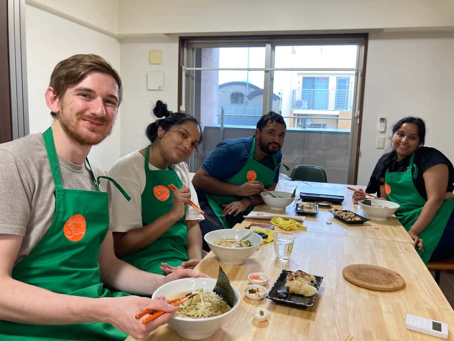 Osaka: Ramen and Gyoza Cooking Class in Dotonbori - What You Actually Eat: A Full Meal You Build, Not a Snack You Watch