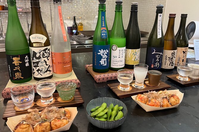 Osaka Sake Tasting & Takoyaki Cooking Experience - Who should book this experience in Osaka?