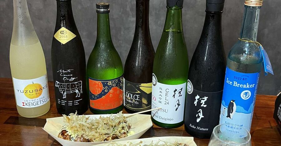Osaka Sake Tasting with Takoyaki Cooking - The Sake Lesson From Momo: From Basics to Real Ordering Tips