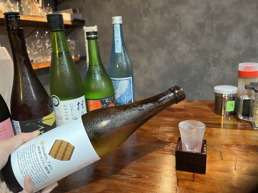 Osaka Sake Tasting with Takoyaki Cooking - Tasting Session: Compare More Than 10 Types and Pick Your Favorites