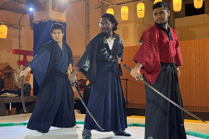 Osaka:Samurai Show & Experience with Halal Sukiyaki - The 25-minute live samurai show that actually teaches