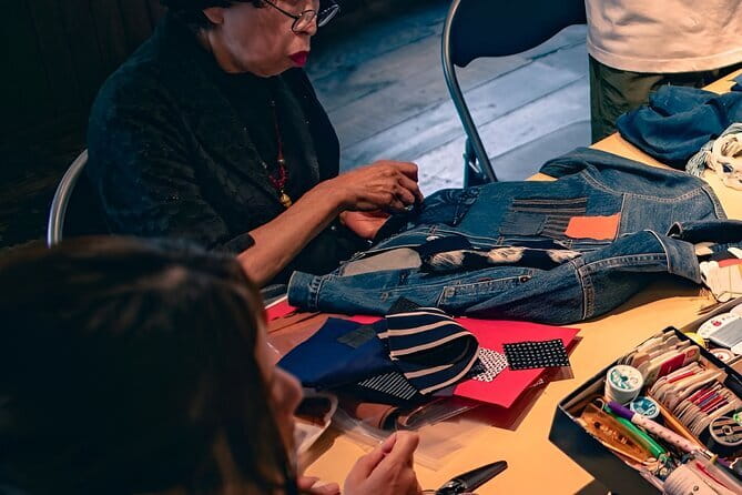 Osaka Small Group Sashiko Japanese Craftmanship Workshop - The workshop flow: how your hands learn after your head gets context