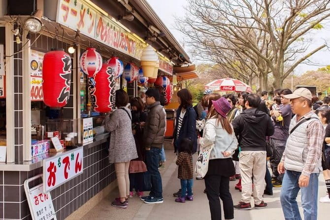 Osaka Spring Daytime (Cherry Blossom) Food Tour - Getting there at 11:00 and where the tour ends