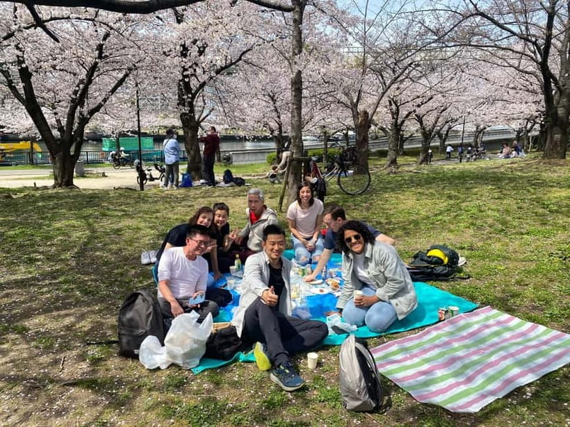 Osaka: Springtime Sakura Picnic "Hanami" - Sakura Tunnel timing: the optional stop that can make the day