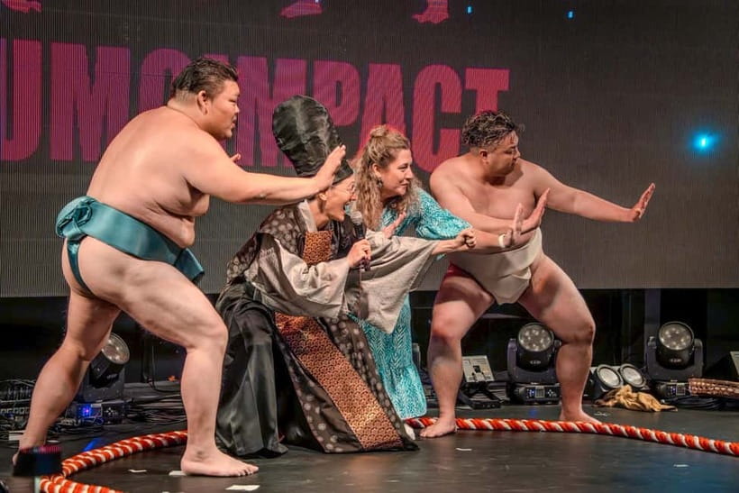 Osaka:SUMO BEATS SHOWCASE: Taiko Drum and Wagyu burger! - Who This Suits Best (and Who Should Think Twice)
