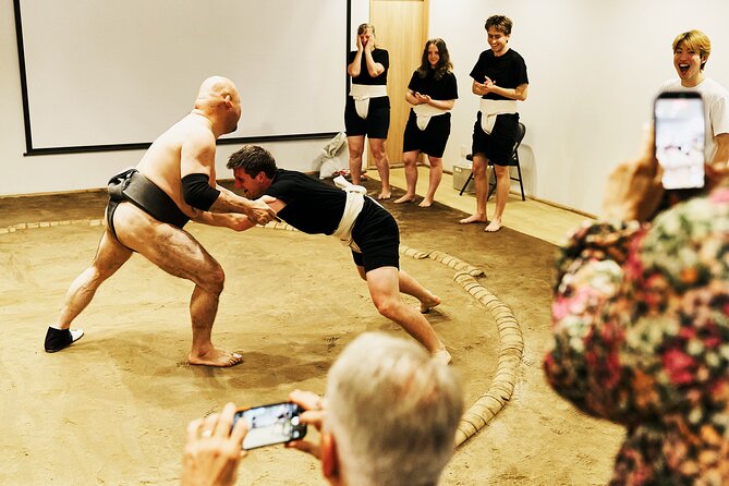 Osaka Sumo Experience with Live Show and Audience Challenge - A 90-Minute Sumo Show That Explains the Rules While You Watch