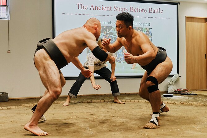 Osaka Sumo Experience with Live Show and Audience Challenge - Your Audience Challenge: What It Really Means to Face a Sumo Wrestler