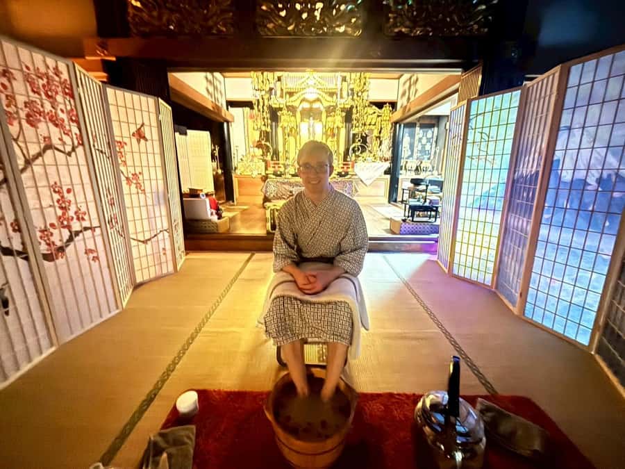 Osaka Temple Cool Foot Bath & Matcha Experience〈45min〉 - Who this Osaka temple experience suits best (and who should rethink)