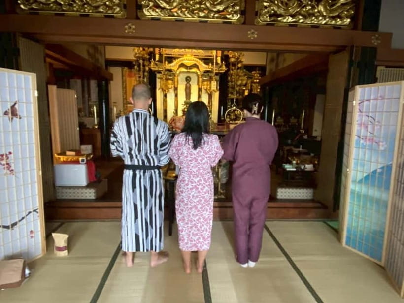 Osaka Temple Head Spa &Matcha Facial – Refresh & Glow〈90min〉 - Matcha Facial Pack, Skin Nourishment in a Temple Pace