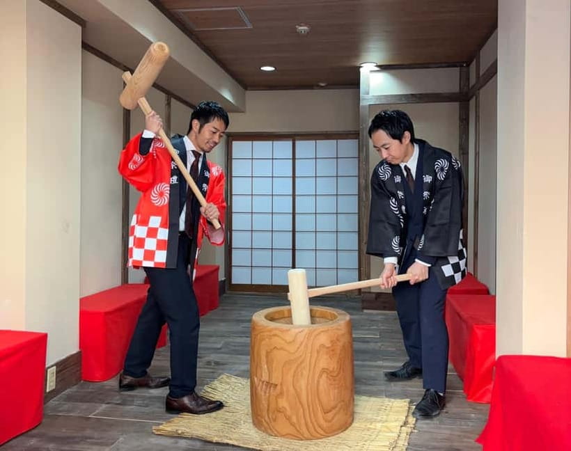 Osaka: Traditional Mochi Pounding Experience with Tasting - Pounding time: the small-group setup that keeps it fun
