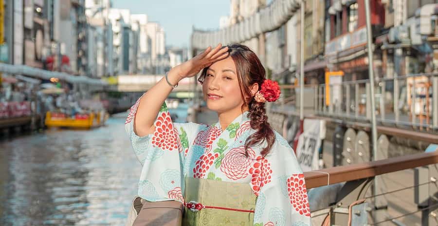 Osaka: Yukata Rental 90mins Plan for Adults - Key things that make this yukata rental work so well