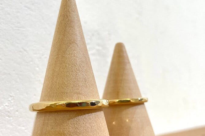 Private Handmade Ring Workshop Class - Tankin and 槌目: the texture concept you will feel in your fingertips