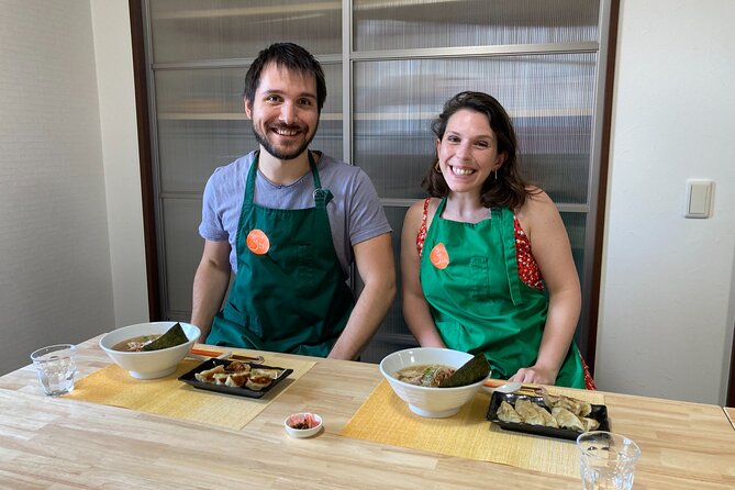 Ramen and Gyoza Cooking Class in Osaka Dotonbori - Instructor coaching in English, plus real cooking explanations