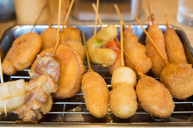 Retro Osaka Street Food Tour: Shinsekai - 3 Hours, 4 Food Stops, and a Restaurant Meal That Adds Up