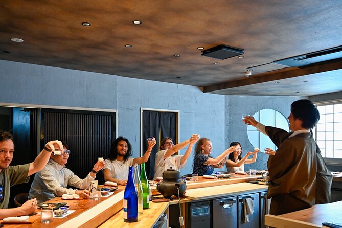 Sake "Omakase" in Osaka : Guided Tasting by a Active Sake brewer - Meeting Yuki at Sake Pairing Bar Potan in Osaka’s Fukushima Ward