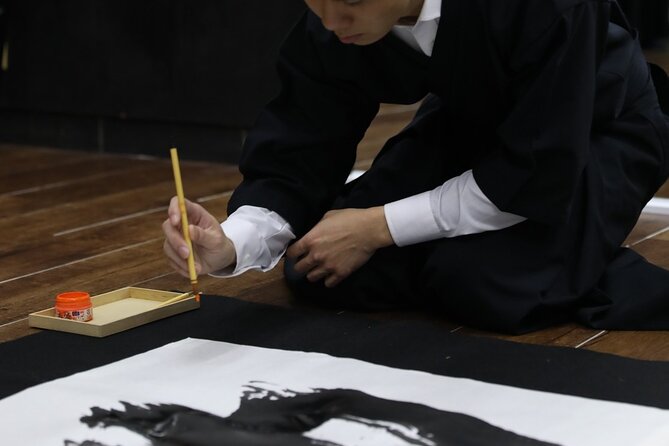 Samurai Calligraphy:Final brushstrokes of a lifetime before a War - The 90-minute flow, Japanese Shodo to one final character