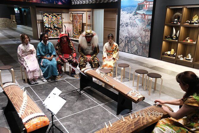 Samurai dress-up and shows, plus Tea Ceremony & Calligraphy - Calligraphy practice you can actually do, not just watch