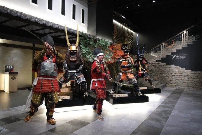 Samurai dress-up and shows, plus Tea Ceremony & Calligraphy - Choosing your flow once you arrive, and why that helps
