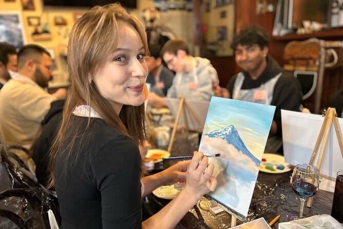 Seasonal Japanese Culture Osaka Paint and Wine Experience - Key Things You Can Expect