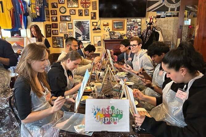 Seasonal Japanese Culture Osaka Paint and Wine Experience - Practical Tips Before You Go to go garage Gallery Bldg.