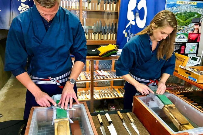 Sharpen Japanese Knives in Osaka - Key highlights you will feel right away