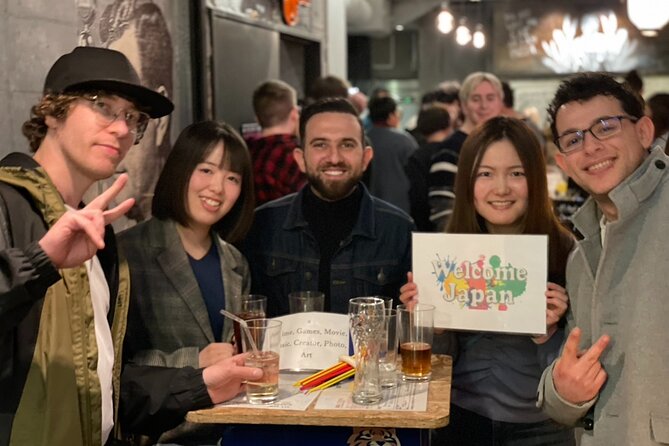 Social Drinking in Osaka - The host, photos, and the small-group feel up to 30 people