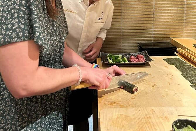 SUSHI Making Experience at Restaurant - The 2-hour sushi making session, what you do step by step