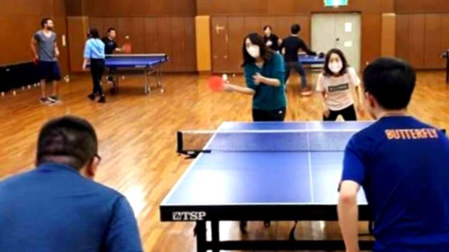 Table Tennis in Osaka & Kobe with Local Players! - Guidance that actually helps, with Kayo and the group dynamic