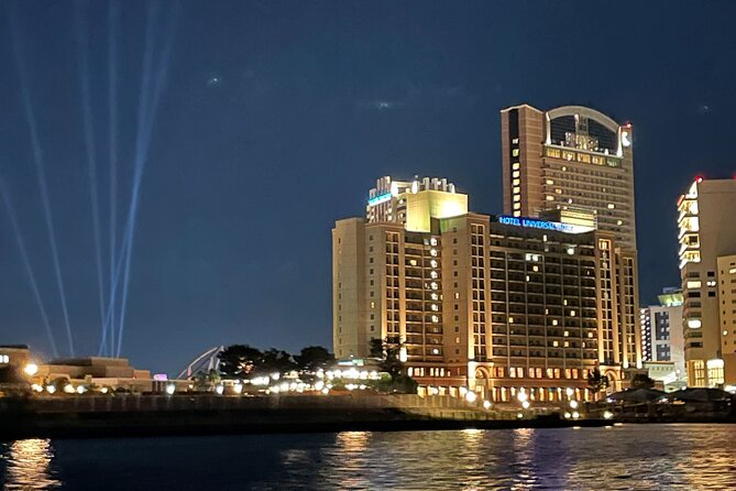 Takoyaki Cooking Experience in Osaka Bay by Cruise - The cruise portion: Universal Studios, Kaiyukan, and Tenpozan Bridge