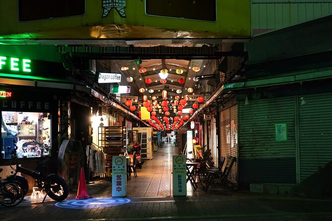The Dark Side of Osaka Walking Tour - Jyanjyan Yokocho and Tsutenkaku Hondori, eating and shopping alleys near the tower